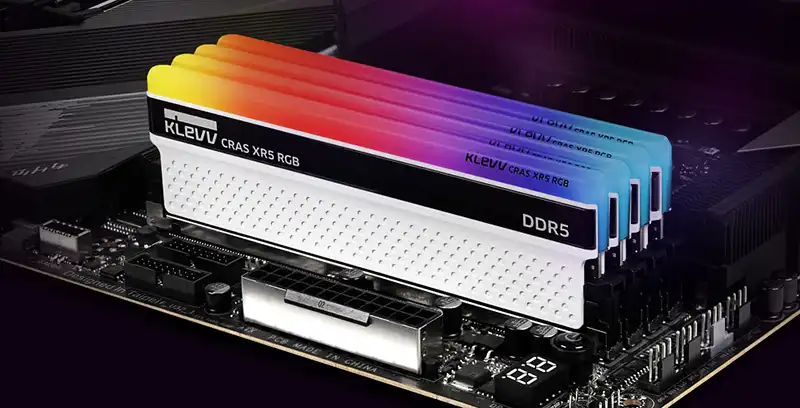 KLEVV Cras XR5 RGB DDR5 6000 memory units